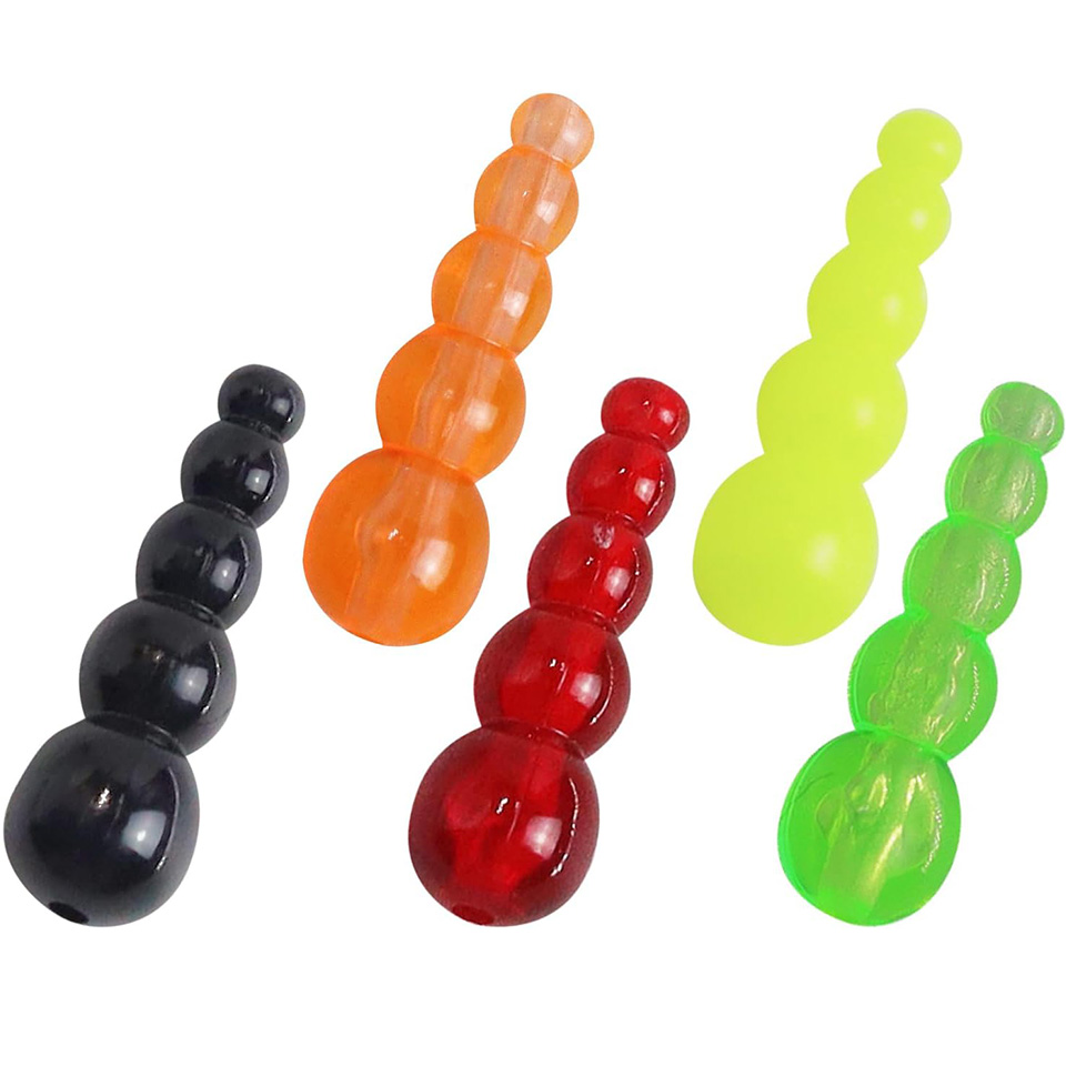 Fishing Lure Spinner - ลูกปัดตกปลาแบบเรียงซ้อน 50 ชิ้น ลูกปัดตกปลาทรงกรวยสำหรับทำเหยื่อตกปลา ลูกปัดสำหรับทำรอกสปินเนอร์แบบอินไลน์ อุปกรณ์ตกปลา
