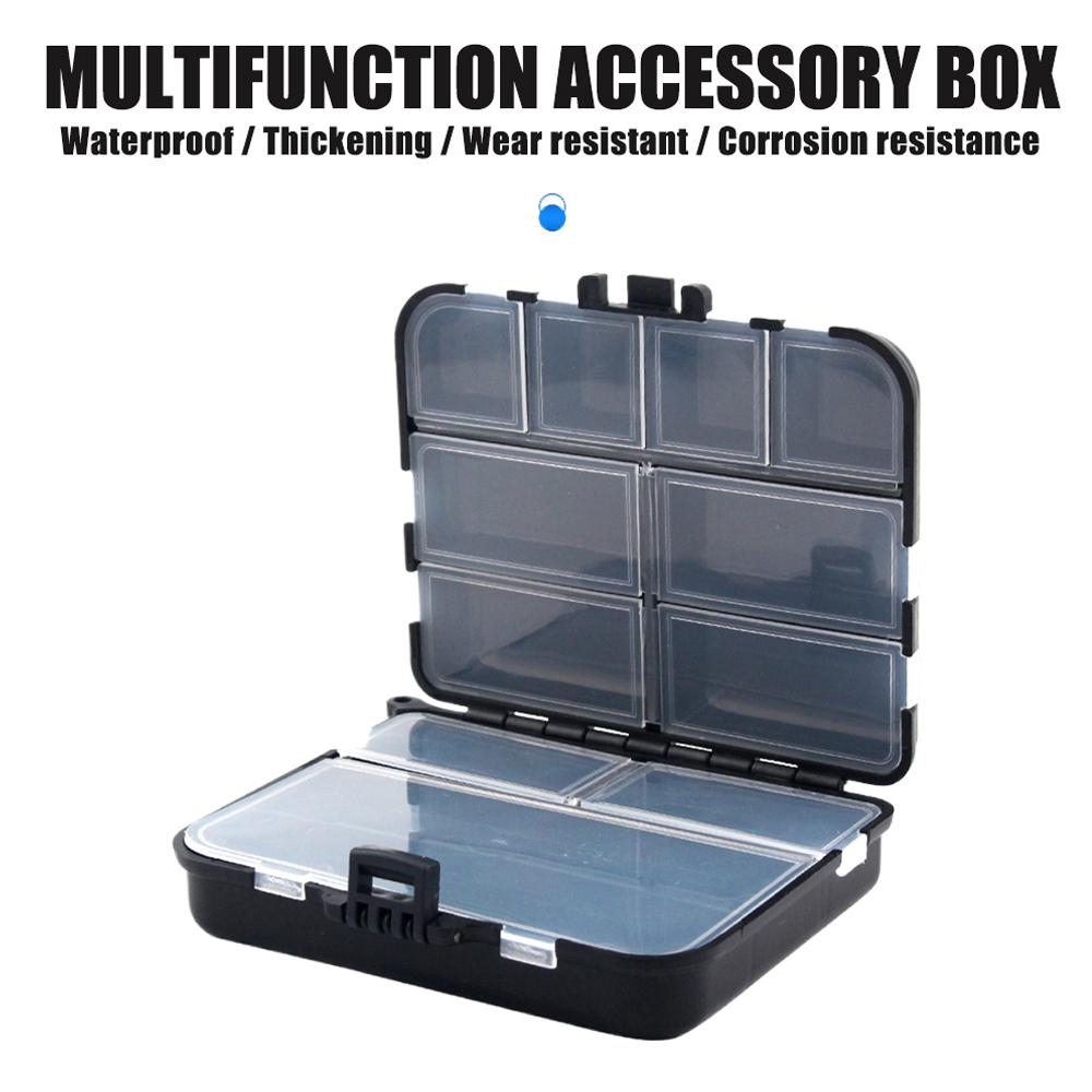 Fishing Lure Box - กล่องเก็บล่อตกปลาเหยื่อกล่องแบบพกพา Double-Sided Lure Hook Organizer, mini