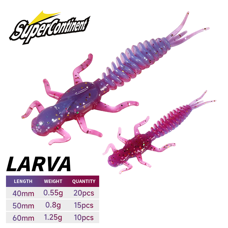 Fishing Lure Soft Plastic - 2019New Reach Soft Lures เหยื่อพลาสติกอ่อน Larva