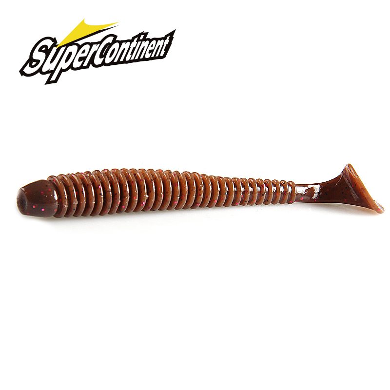 Fishing Lure Soft Plastic - เหยื่อตกปลา Supercontinent Swing Impact Ring Shad