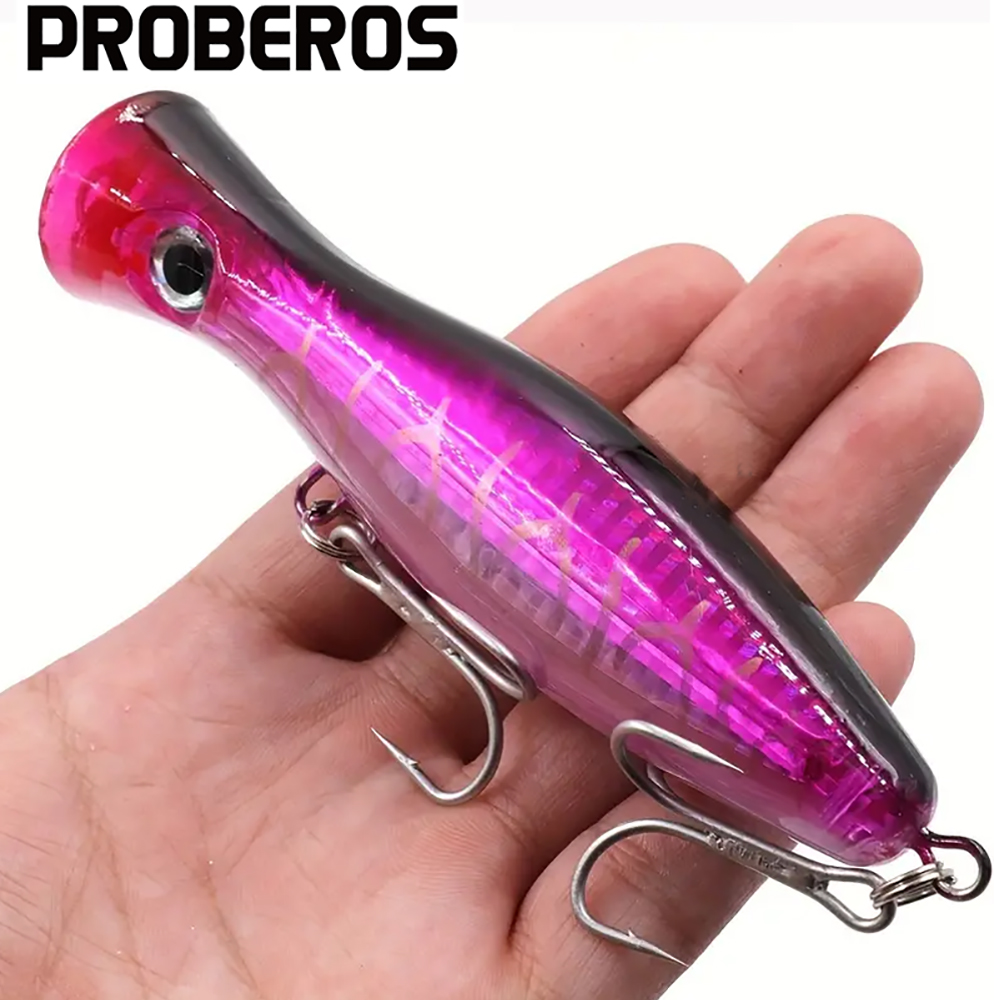 Fishing Lure Popper - เหยื่อตกปลา PROBEROS 1 ชิ้น ขนาด 13