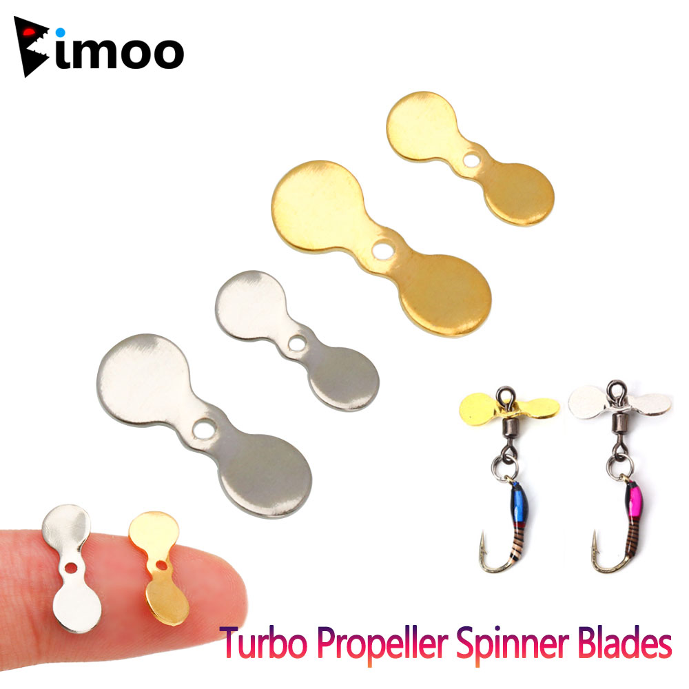 Fishing Lure Blade Bait - ใบพัดตกปลา Bimoo 20 ชิ้น ขนาด S