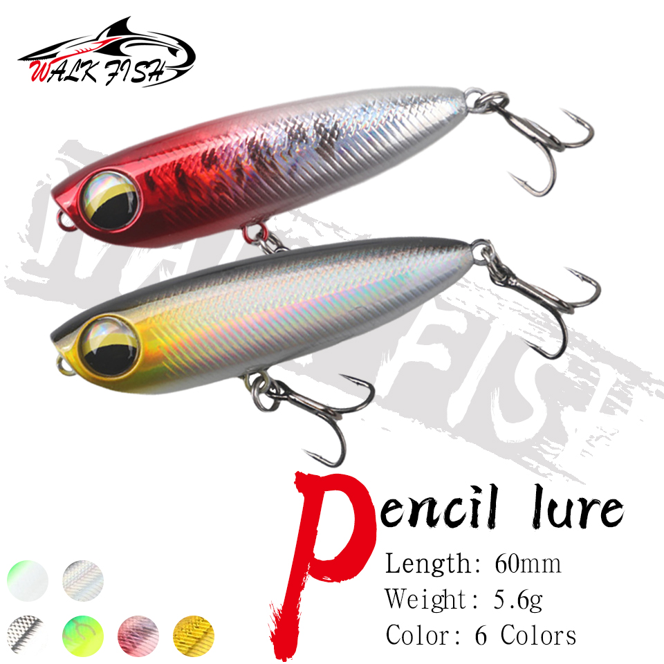 Fishing Lure Popper - เหยื่อตกปลา WALK FISH 1 ชิ้น ขนาด