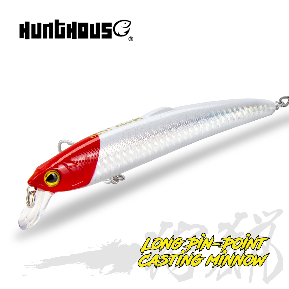 Fishing Lure Jerkbait - เหยื่อปลอม Hunthouse Saruna Minnow Jerkbaits แบบลอยน้ำ