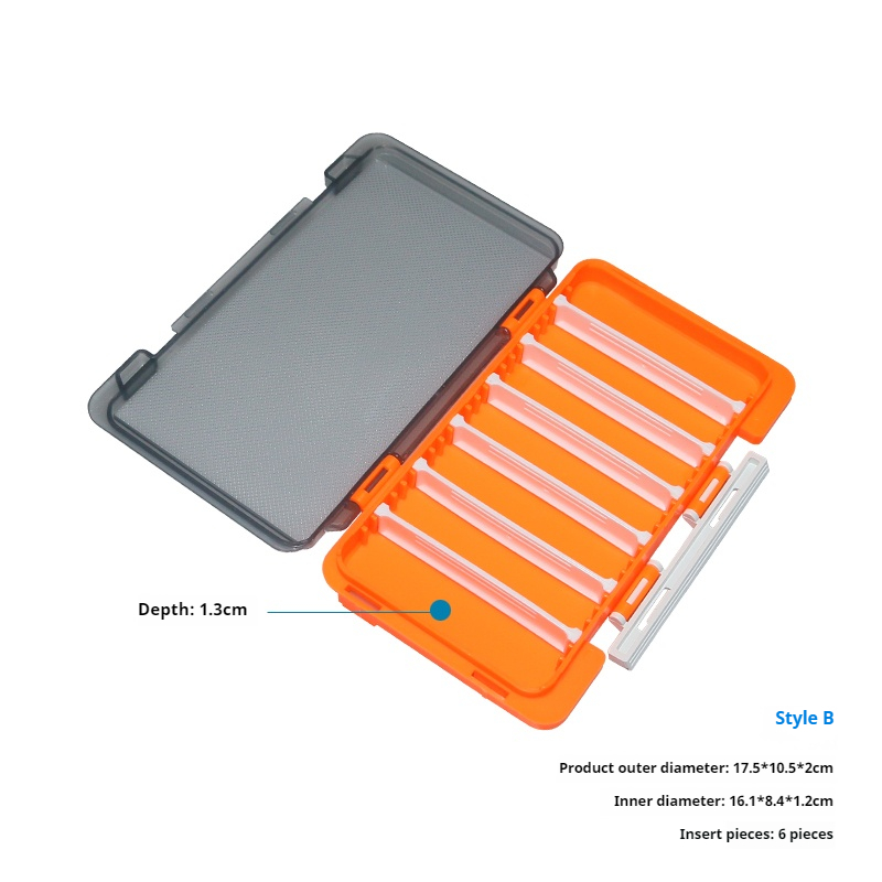 กล่องอุปกรณ์ตกปลาพร้อมตัวแบ่งท - Fishing Lure Spinner บทวิจารณ์และราคา