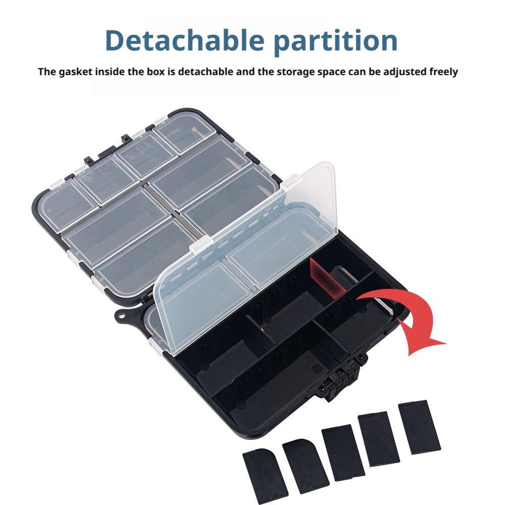 กล่องเก็บล่อตกปลาเหยื่อกล่องแบ - Fishing Lure Box บทวิจารณ์และราคา