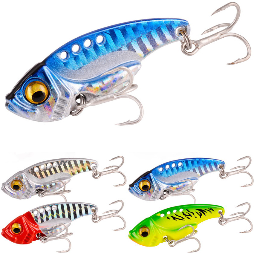 6ชิ้น/ล็อต7/10/15/20G โลหะ Vib - Fishing Lure Blade Bait บทวิจารณ์และราคา