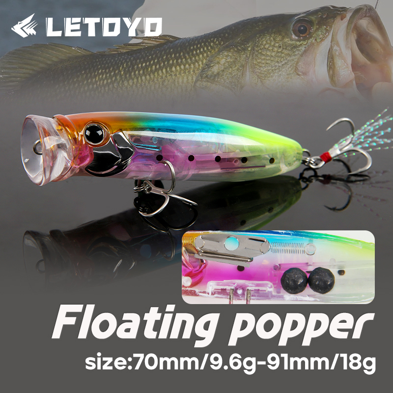 เหยื่อตกปลา LETOYO 10 กรัม 18  - Fishing Lure Blade Bait บทวิจารณ์และราคา