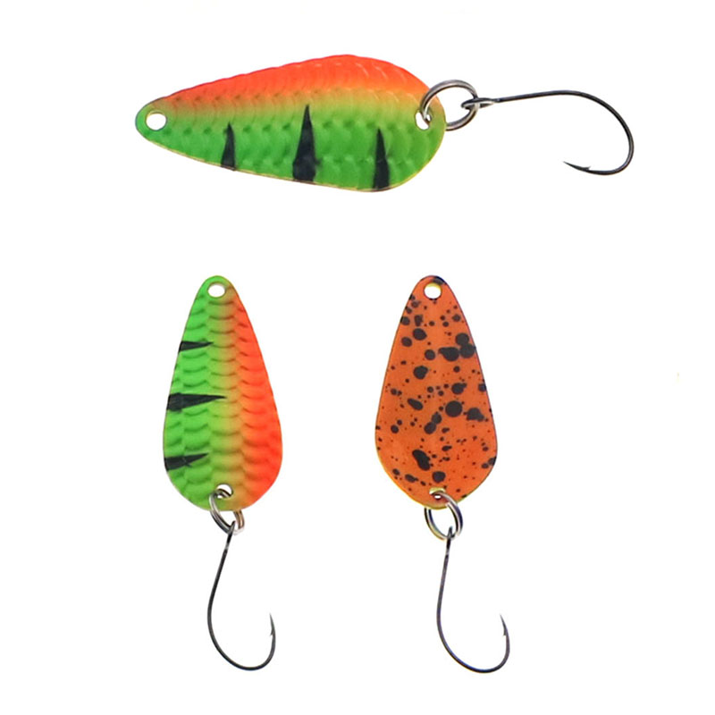 ปลาเทราท์ช้อนตะขอเดี่ยว Spinni - Fishing Lure Spinner บทวิจารณ์และราคา