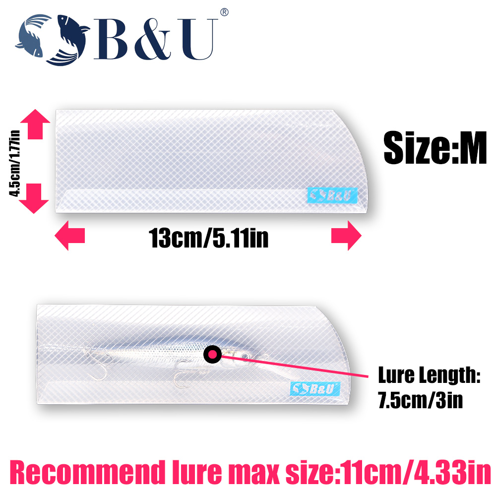 กระเป๋าเก็บเหยื่อตกปลา B&U สำห - Fishing Lure Accessories บทวิจารณ์และราคา