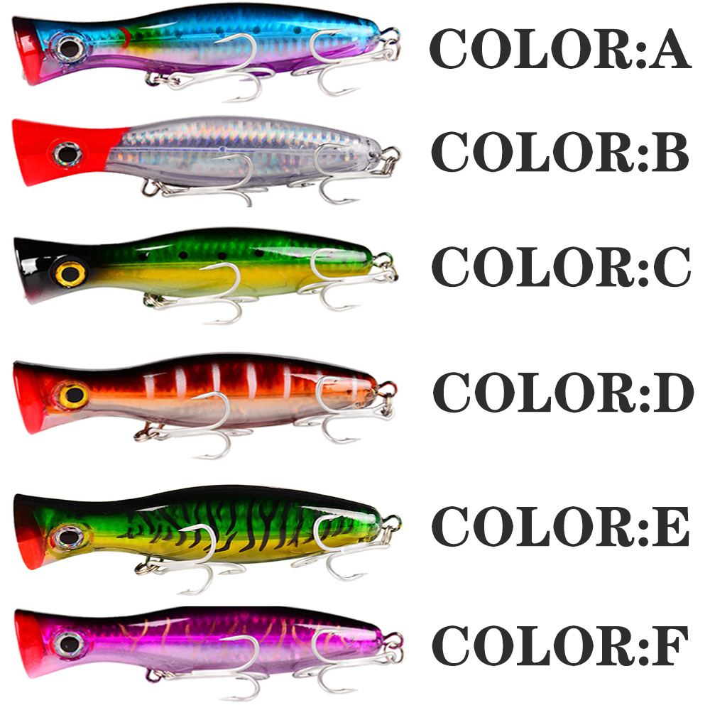 เหยื่อตกปลา PROBEROS 1 ชิ้น ขน - Fishing Lure Popper บทวิจารณ์และราคา