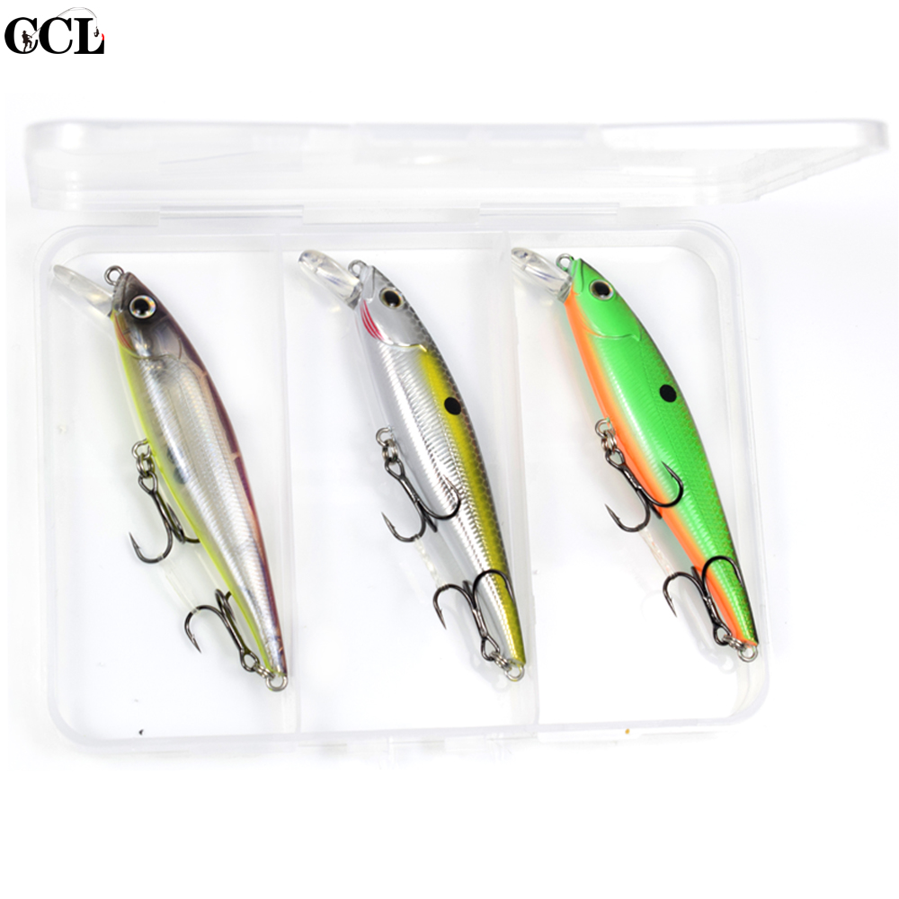 CCLTBA 3 ชิ้น/ล็อตที่กำหนดเองเ - Fishing Lure Jerkbait บทวิจารณ์และราคา