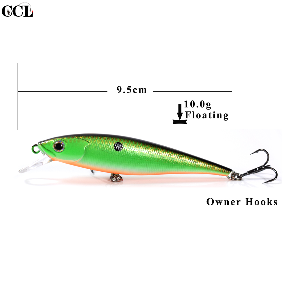 CCLTBA 3 ชิ้น/ล็อตที่กำหนดเองเ - Fishing Lure Jerkbait บทวิจารณ์และราคา