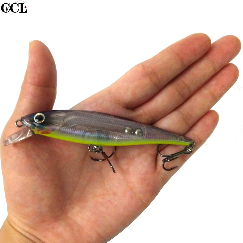 CCLTBA 3 ชิ้น/ล็อตที่กำหนดเองเ - Fishing Lure Jerkbait บทวิจารณ์และราคา