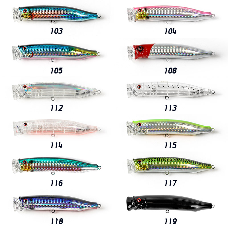 เหยื่อตกปลา noeby-FEED popper, - Fishing Lure Jerkbait บทวิจารณ์และราคา