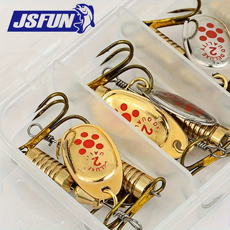 ชุดเหยื่อตกปลา JSFUN 10 ชิ้น แ - Fishing Lure Blade Bait บทวิจารณ์และราคา