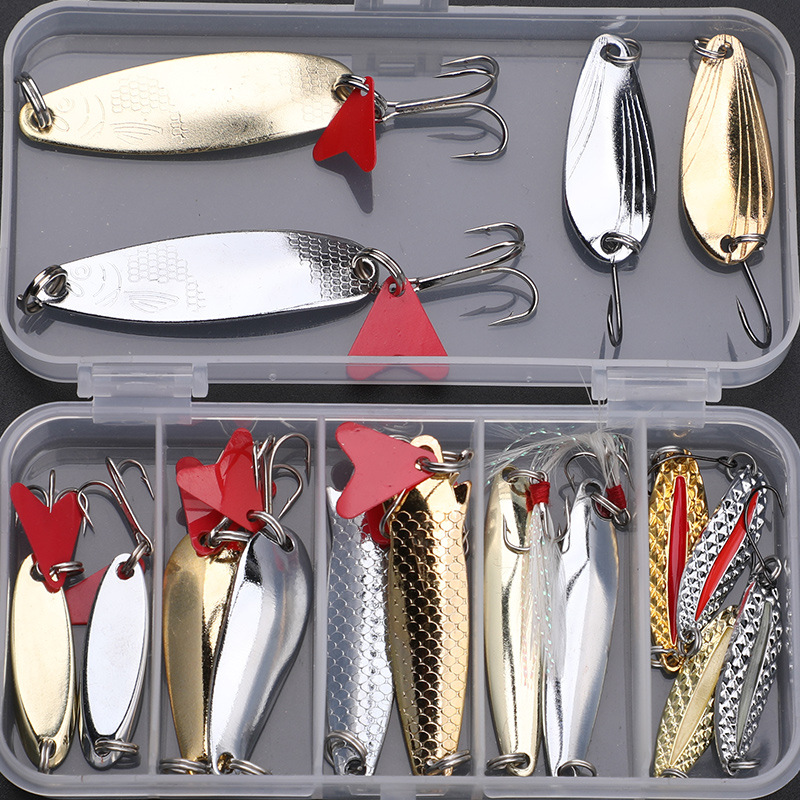 ชุดเหยื่อตกปลา 16 ชิ้น ชุดเหยื - Fishing Lure Spinnerbait บทวิจารณ์และราคา