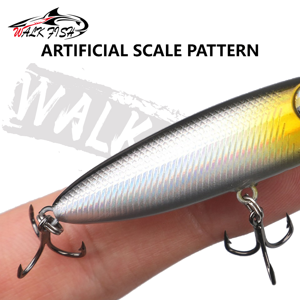 เหยื่อตกปลา WALK FISH 1 ชิ้น ข - Fishing Lure Popper บทวิจารณ์และราคา