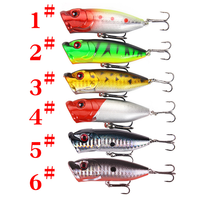 เหยื่อปลอมแบบลอยน้ำ 6.5 ซม./10 - Fishing Lure Popper บทวิจารณ์และราคา