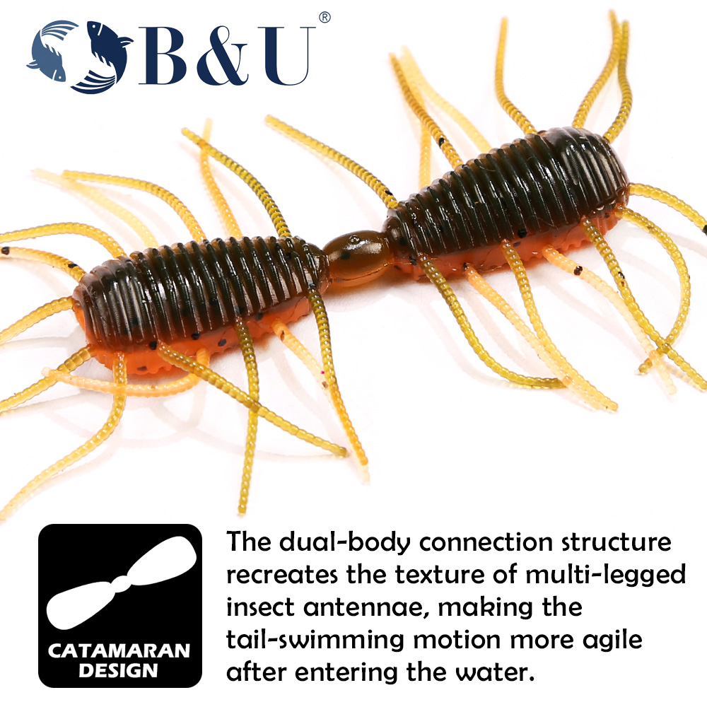 เหยื่อตกปลา B&U 2WAY แบบนิ่ม,  - Fishing Lure Soft Plastic บทวิจารณ์และราคา